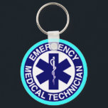 EMT Emergency Medical Technician Key Ring<br><div class="desc">EMT Emergency Medical Technician</div>