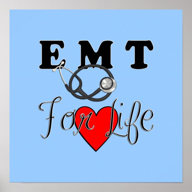 EMT For Life Poster (Front)