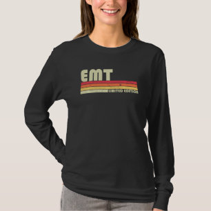Emt Funny Job Title Profession Birthday Worker Ide T-Shirt