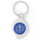 EMT Keychain-Blue