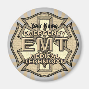 EMT Maltese Cross  magnet