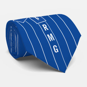 EMT Paramedic Symbol Custom Initials Tie