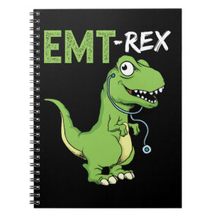 EMT Rex Funny Paramedic  Notebook