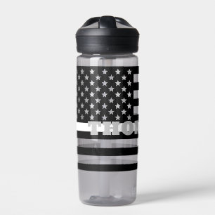 EMT Thin White Line Water Bottle
