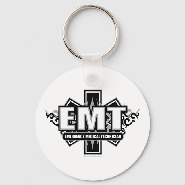 EMT Tribal Key Ring (Front)