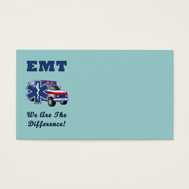 EMT We Are The Difference (Front)