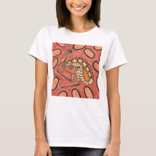 Emu - Aboriginal Inspired Art Painting T-Shirt