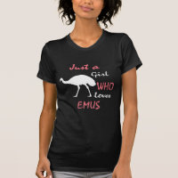 Emu Bird Girl Gift