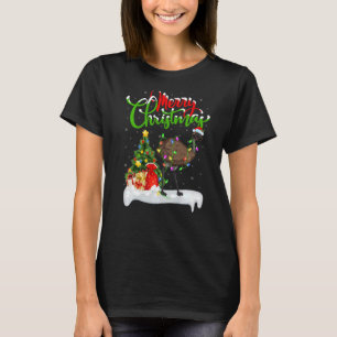 Emu Bird  Xmas Decorations Santa Emu Christmas T-Shirt