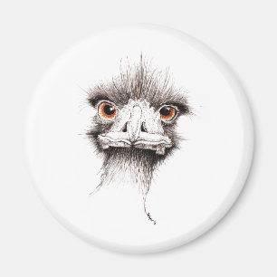 Emu by Inkspot Magnet