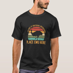 Emu Design For An Emu Birder T-Shirt