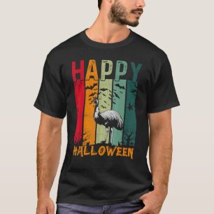 Emu   Girls Boys Retro Style Halloween Dinner Part T-Shirt