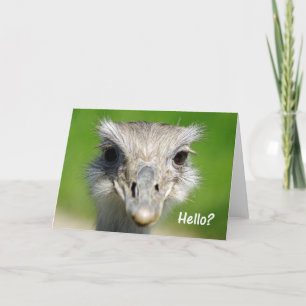 Emu Hello Card