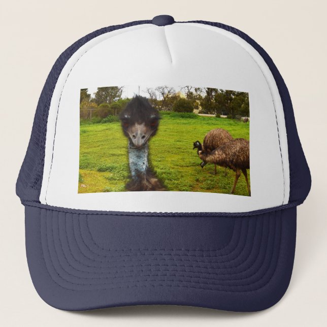 Emu I Dare You,   Trucker Hat (Front)