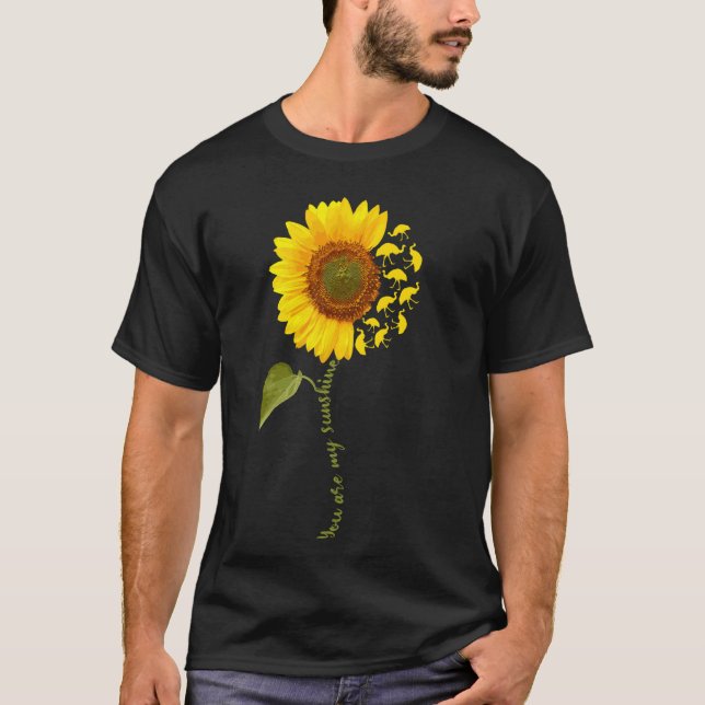 Emu Sunflower T-Shirt (Front)