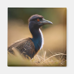 Emu Wildlife: Murawung, Birabayin, Ema, Large Bird Magnet