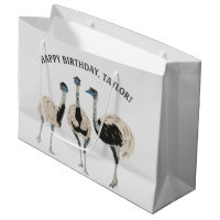 Emus Bird Lovers Personalised