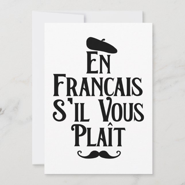 En Francais S'il Vous Plait - French Teacher (Front)