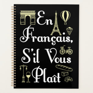 En Francais S'il Vous Plait French Teacher Planner