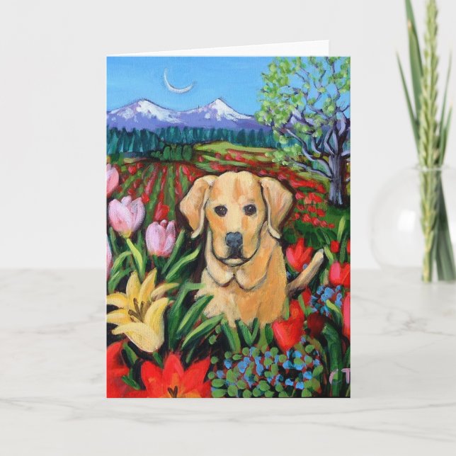 En le Jardin Card (Front)