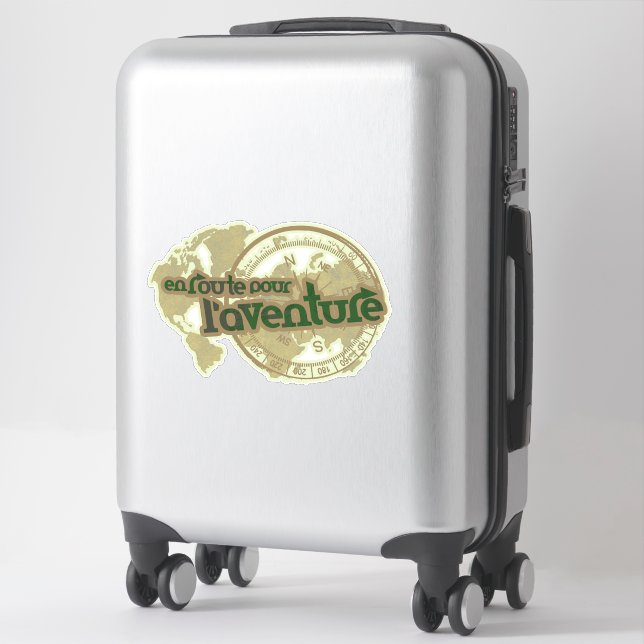 En route pour l'aventure travel (Suitcase)