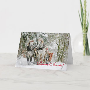 En traineau! holiday card