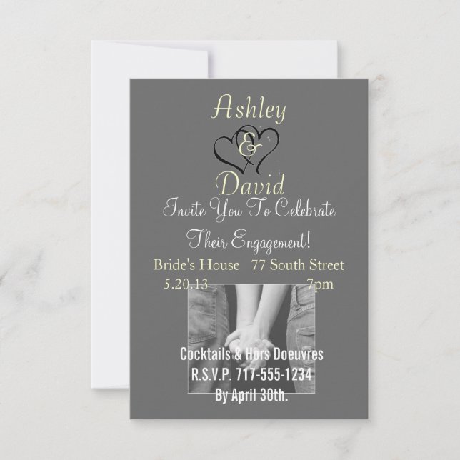 Enagagement Party Invitations (Front)