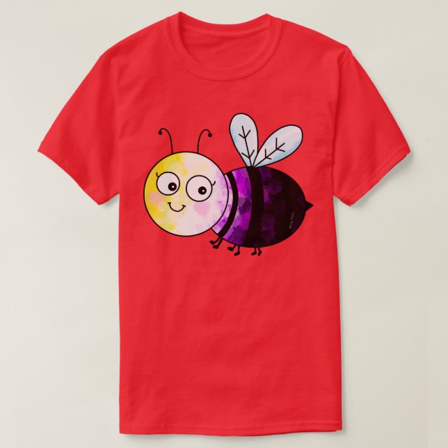 Enbee Nonbinary bee T-Shirt (Design Front)