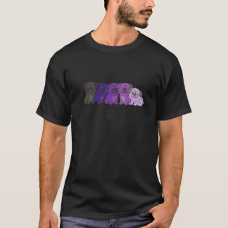 Enbian Flag Pride Lgbtq Dogs Enbian Pug T-Shirt