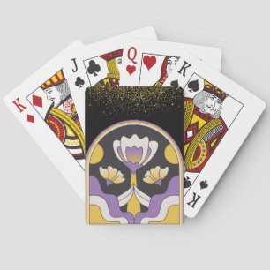 Enby NB Nonbinary Genderqueer Pride Playing Cards