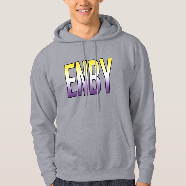 ENBY - Nonbinary Hoodie (Front)
