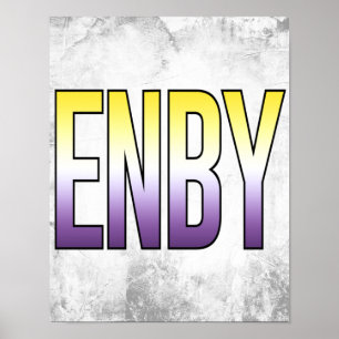 ENBY - Nonbinary Poster