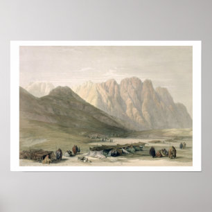Encampment of the Aulad-Said, Mount Sinai, Februar Poster