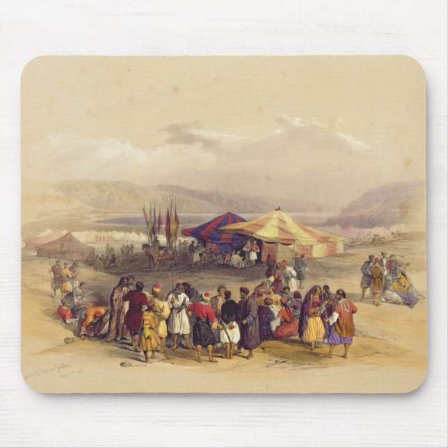 Encampment of the Pilgrims at Jericho' Volume II Mouse Pad (Front)