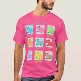 Encanto The Many Moods of Chispi the Capybara  T-Shirt