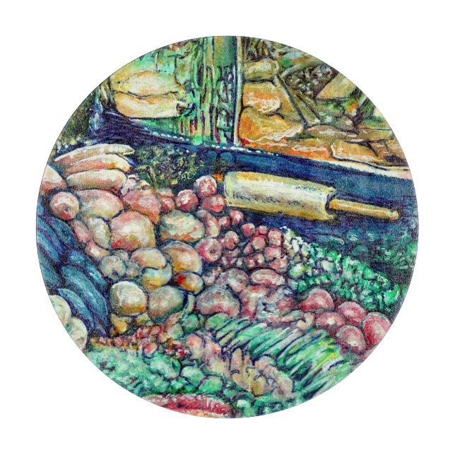 Enceladus Cutting Board (Front)