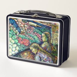 Enceladus Metal Lunch Box