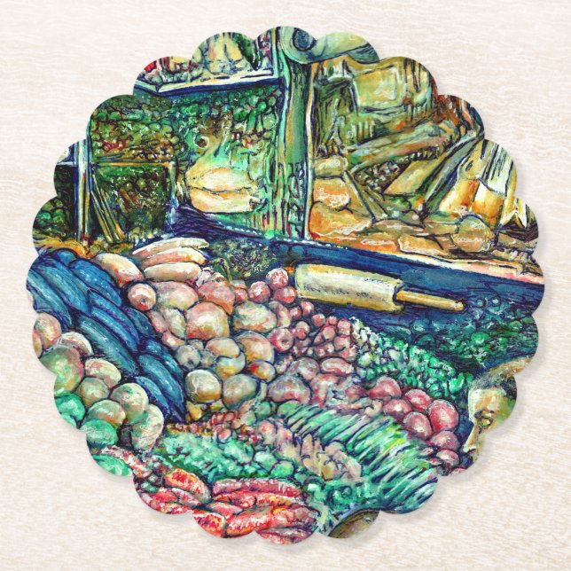 Enceladus Paper Coaster (Front)