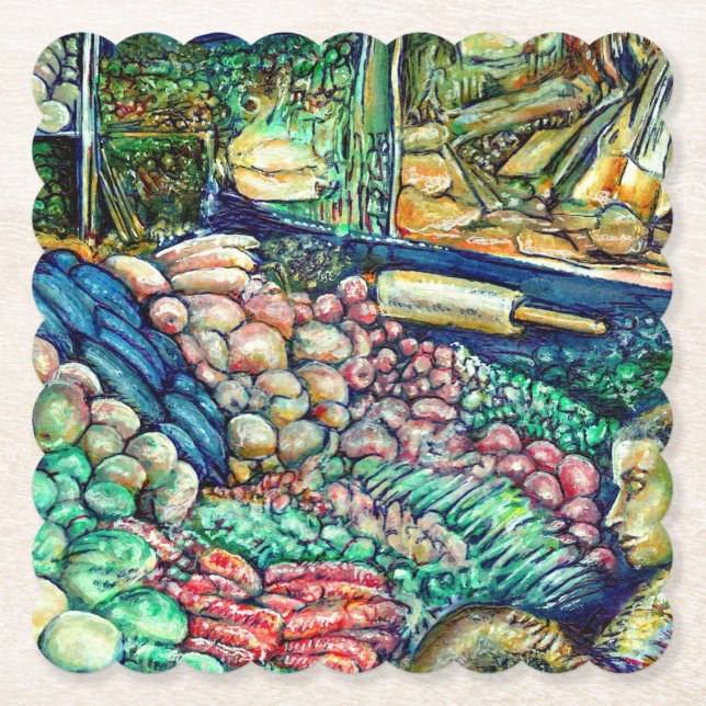 Enceladus Paper Coaster (Front)