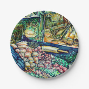 Enceladus Paper Plate