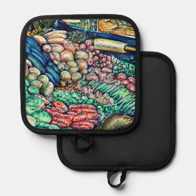 Enceladus Pot Holder (Front/Back)