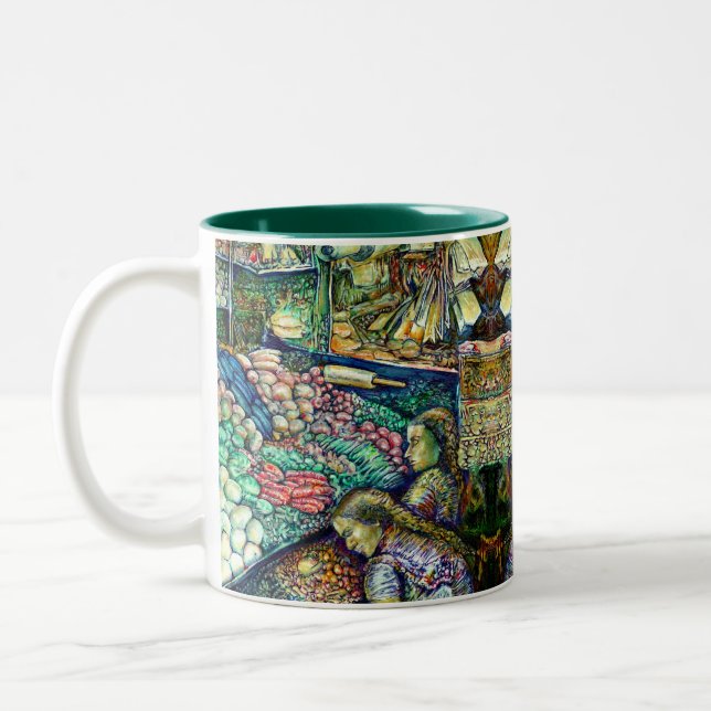 Enceladus Two-Tone Coffee Mug (Left)