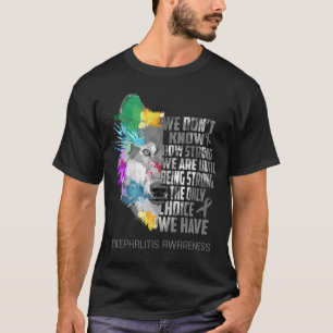Encephalitis Awareness Ribbon Support Gifts T-Shirt