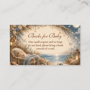 Enchanted Beach Boho Books for Baby Enclosure Card