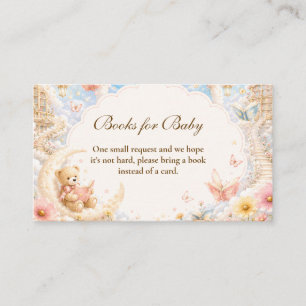 Enchanted Bear Clouds Books for Baby Enclosure Card