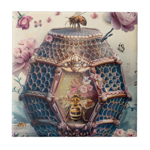 Enchanted Bee Garden Fantasy (11) Tile
