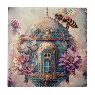 Enchanted Bee Garden Fantasy (2) Tile