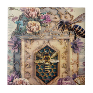Enchanted Bee Garden Fantasy (5) Tile