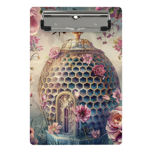 Enchanted Bee Garden Fantasy (7) Mini Clipboard (Front)