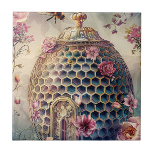 Enchanted Bee Garden Fantasy (7) Tile